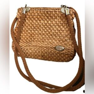 Woven Tan Bag Made in Italy